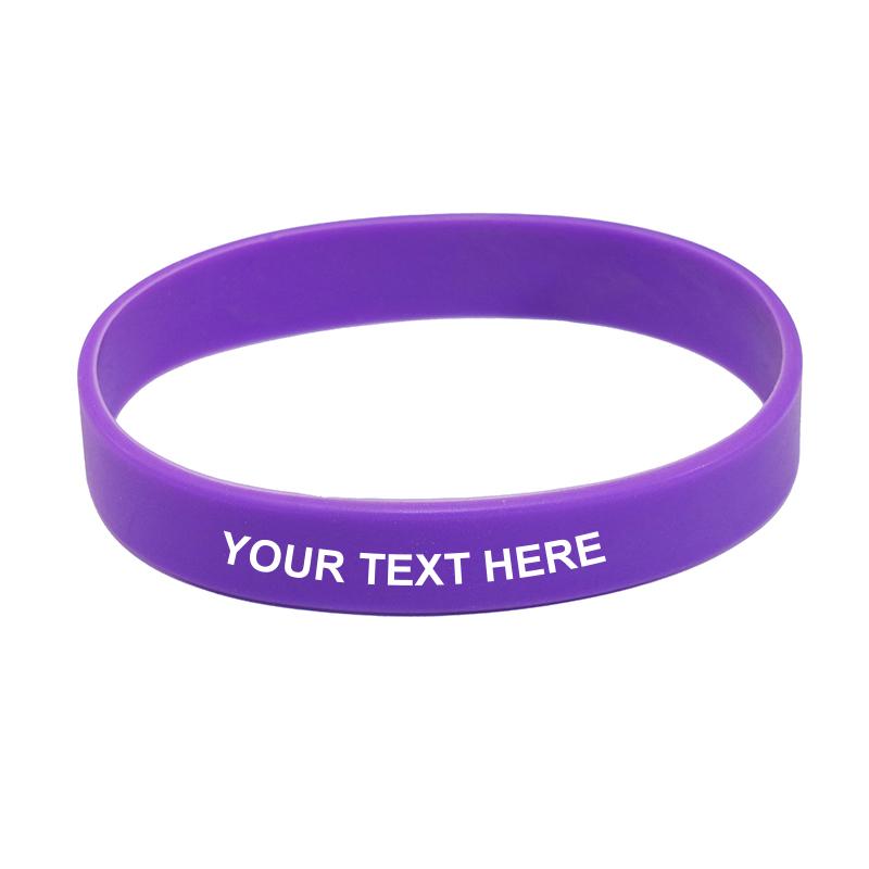 Wrist band with Logo - Purple